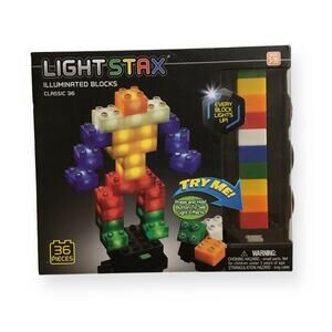 NEW Light Stax Illuminated Blocks Set